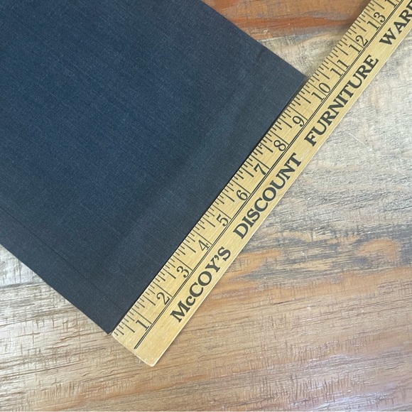 Gap Maternity Size 2 Regular Gray Stretch Wool Blend Straight Leg Work Pants - Picture 8 of 14